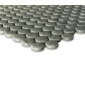 Grey Round Mosaic Tile Full Body Glass Mosaic for Wall Outdoor